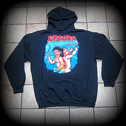 EXODUS - Bonded By Blood- Two Sided Printed Hoodie